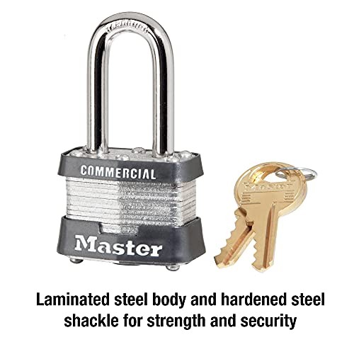 Master Lock 3KALF Outdoor Padlock with Key Pack 1