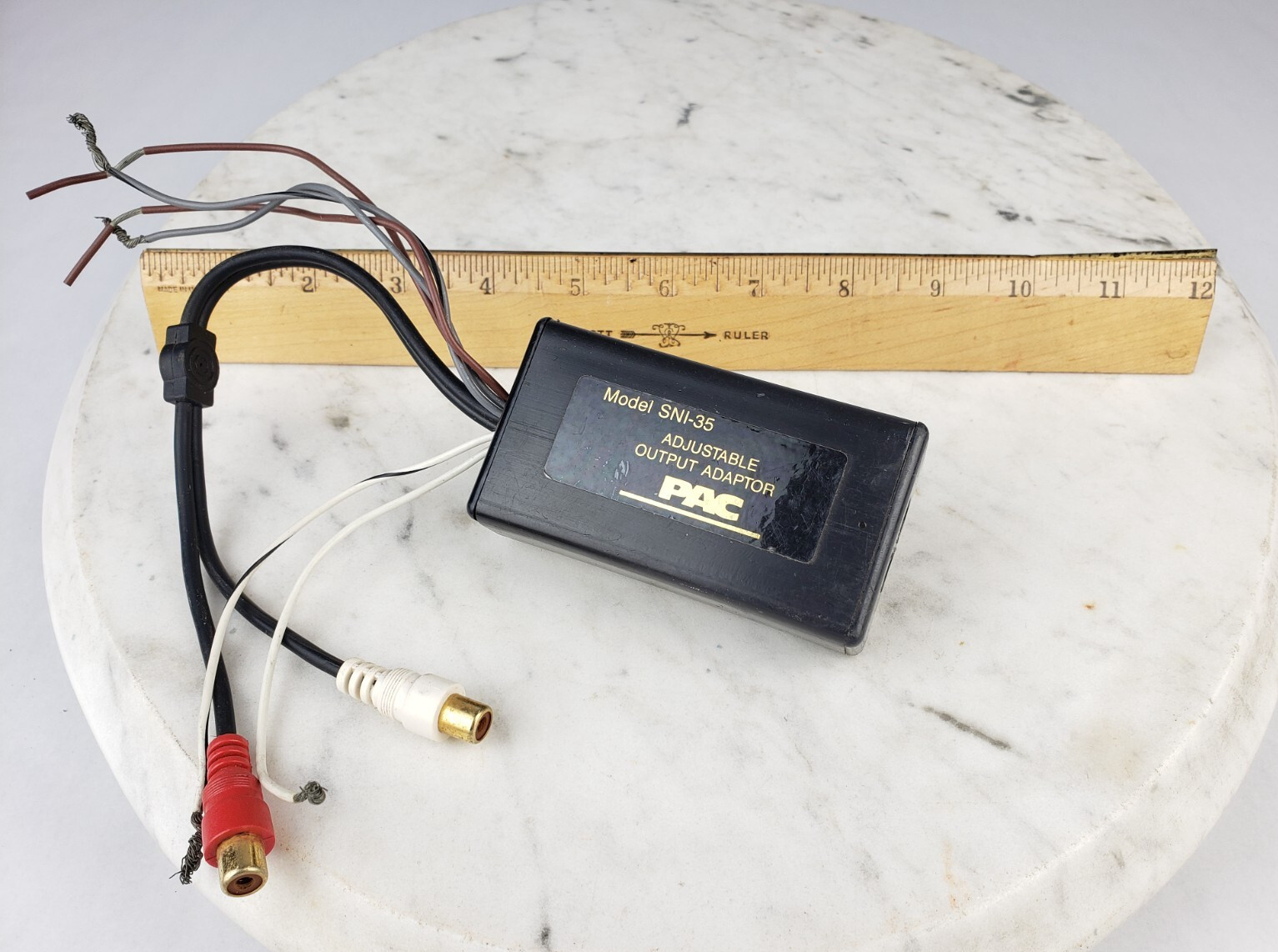 PAC SNI-35 Line Level Adjustable Adapter Hi Low 2 Channel Speaker RCA Converter