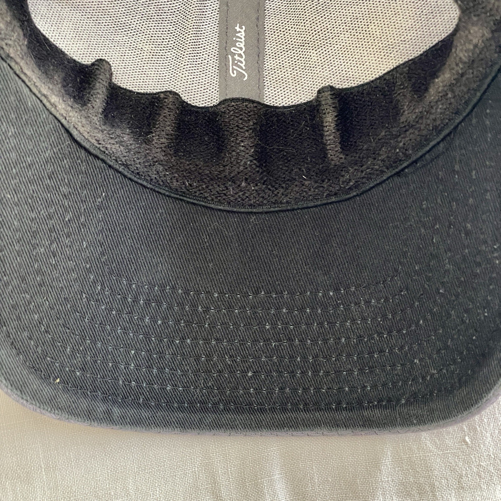 Titleist Hat Pro V1 FJ Golf Gray A-Flex Stretch Fit Baseball Cap L/XL Foot Joy
