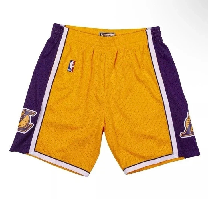 Mitchell & Ness Kobe 09 Los Angeles Lakers NBA Swingman Shorts Mens L NWT