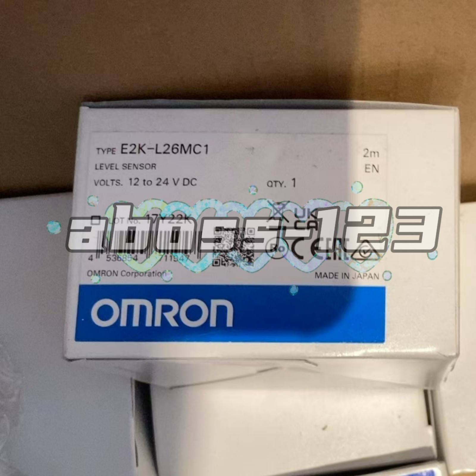 OMRON E2K-L26MC1 12-24VDC Level Sensor#1pcs New In Box
