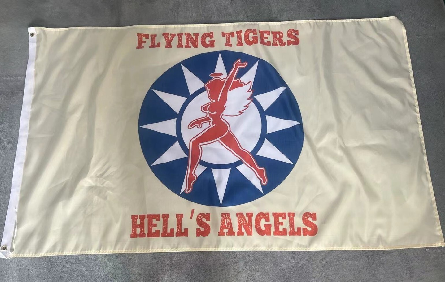 USAF 3rd Pursuit Squadron "Hell's Angels" AVG Flying Tigers 3x5 ft Flag Banner