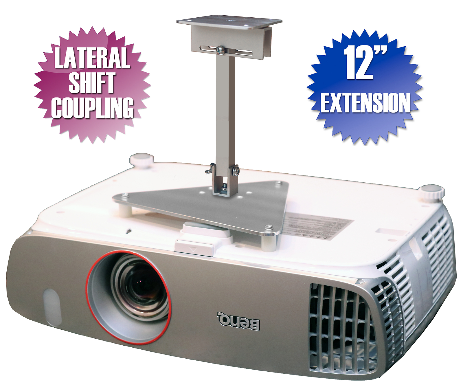 Projector Ceiling Mount for BenQ W1110s W1210ST W2000W WP2010