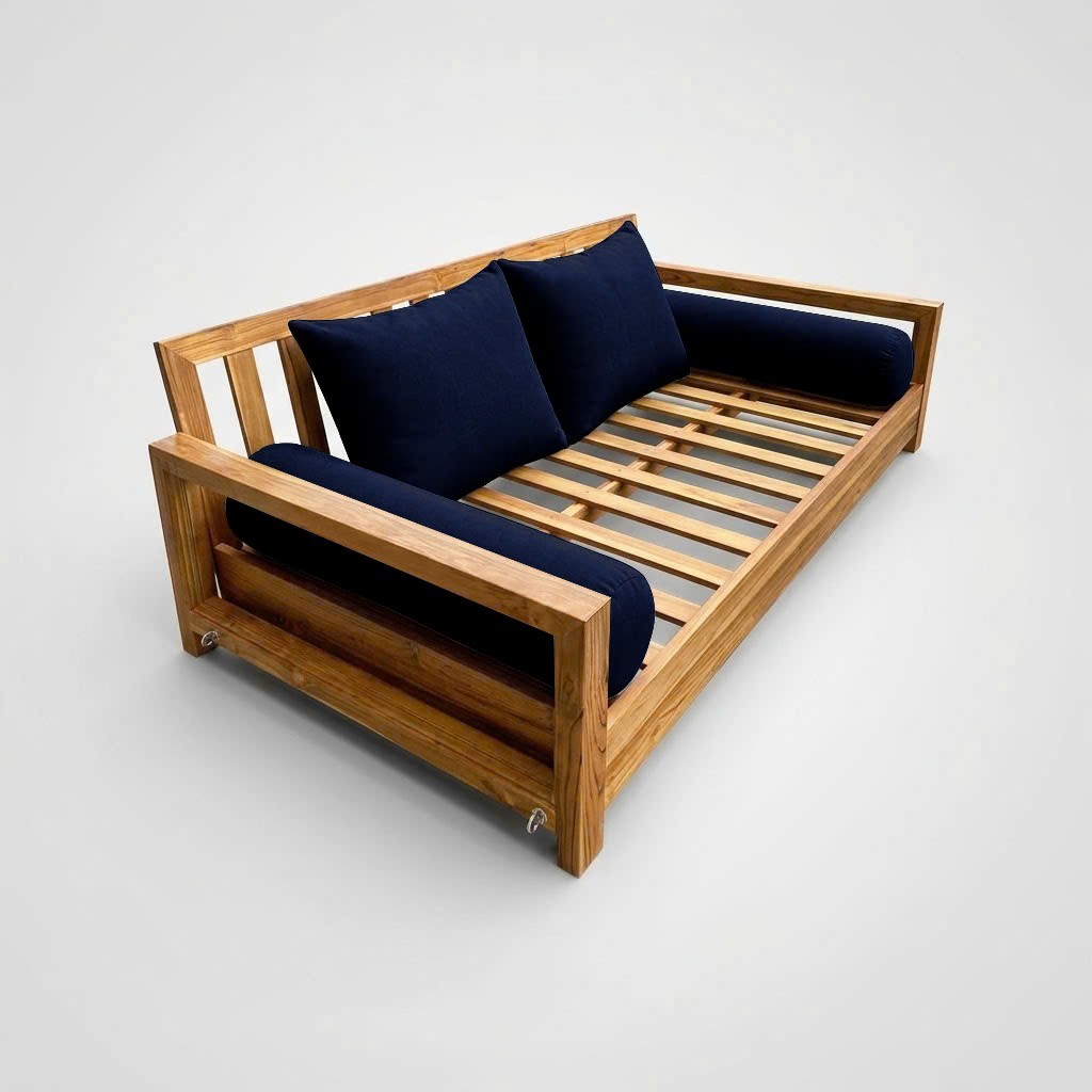 |COVER ONLY| STYLE 4 Twin Bolster Pillow Daybed Porch Swing Knife Edge AD101