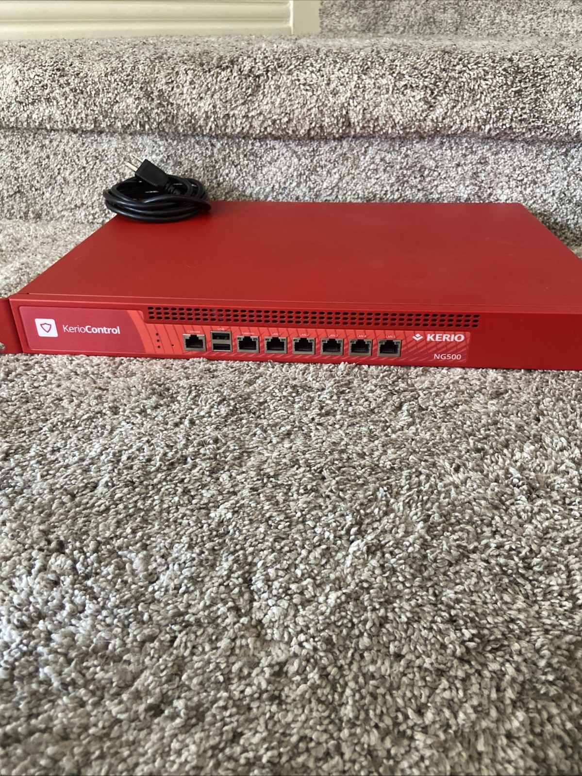 KerioControl NG500 Network Security Firewall with Power Adapter Tested Working