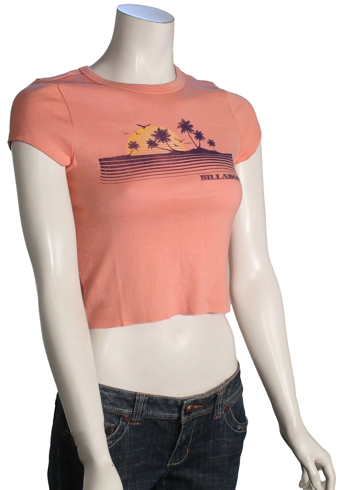 Billabong Magic Sunset Women's T-Shirt - Peached Out - New