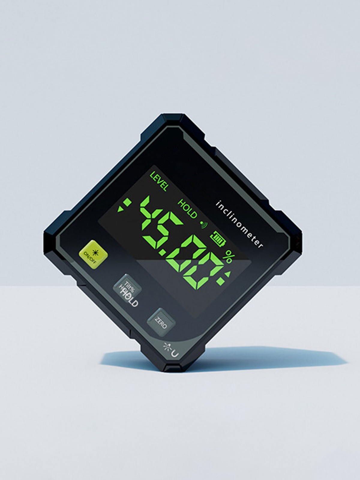 Digital Angle Finder with Electronic Laser 4-Side Magnetic Angle Gauge US