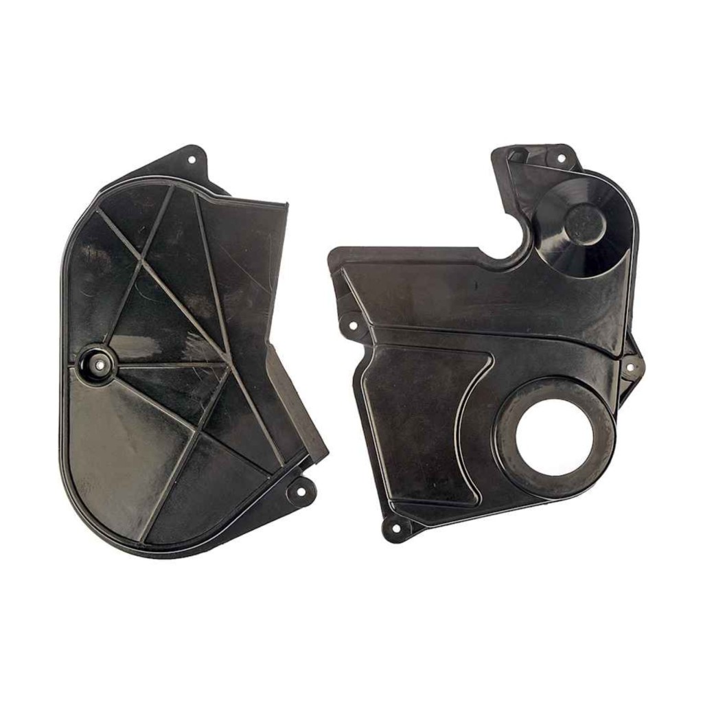 For Dodge Caravan 2001-2007 Timing Cover | Plastic | Black 4621592AD, 4648935AA
