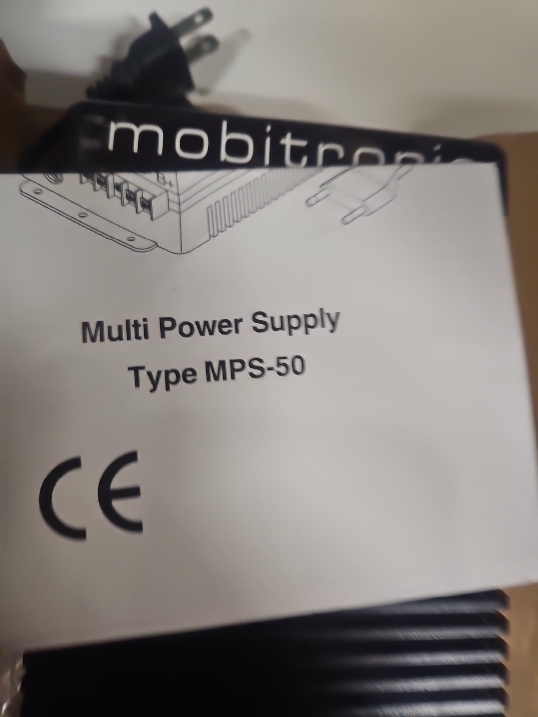 Genuine Mobitronic Multi Voltage Rectifier 110v-240v MPS-50 NOS OEM R2S2