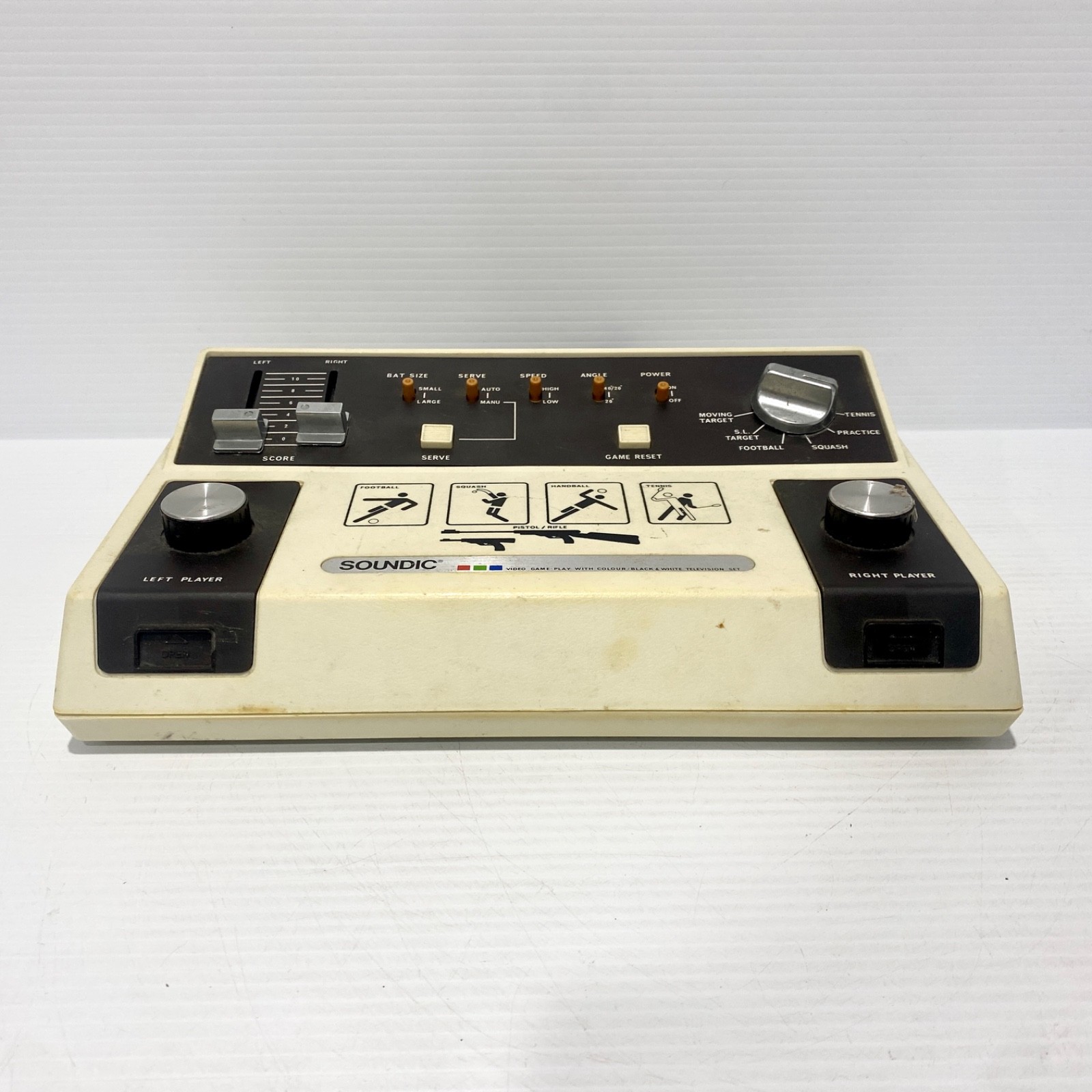 Vintage Soundic Console + Gun Attachment - No Power Cable - Free Postage