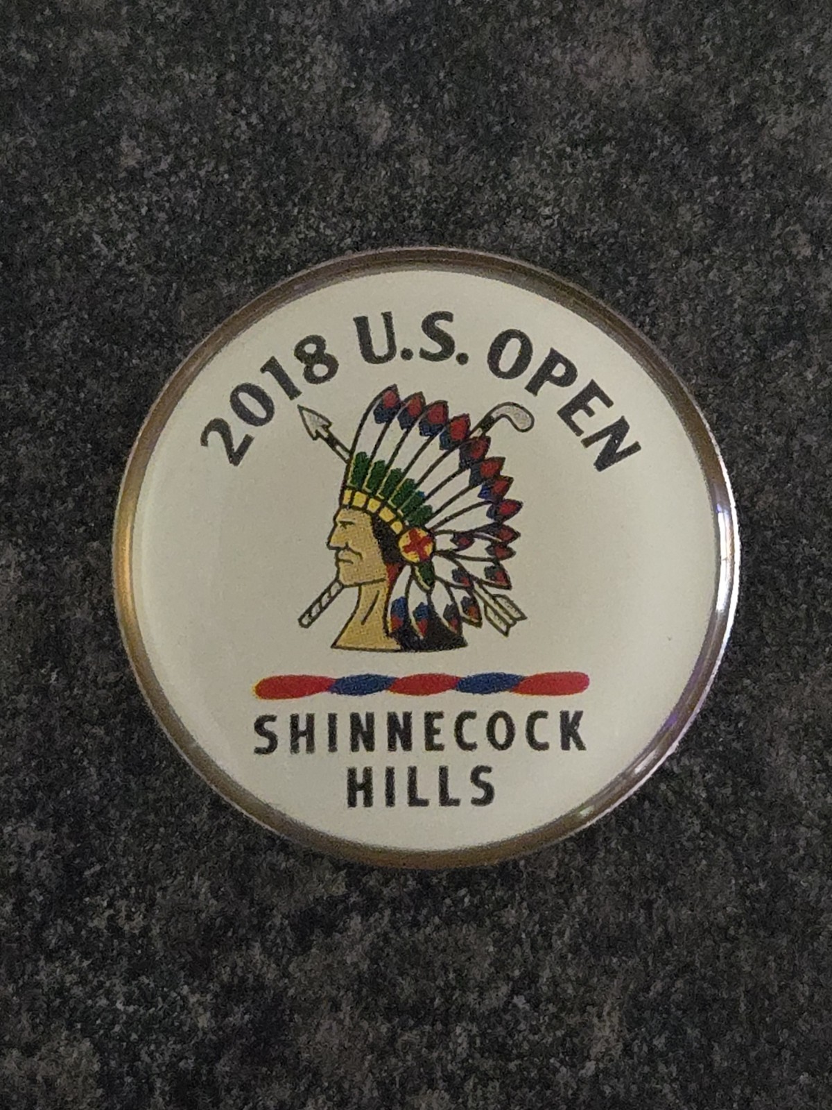 2018 U.S. Open Championship 1" Coin Style Golf Marker - Shinnecock Hills GC