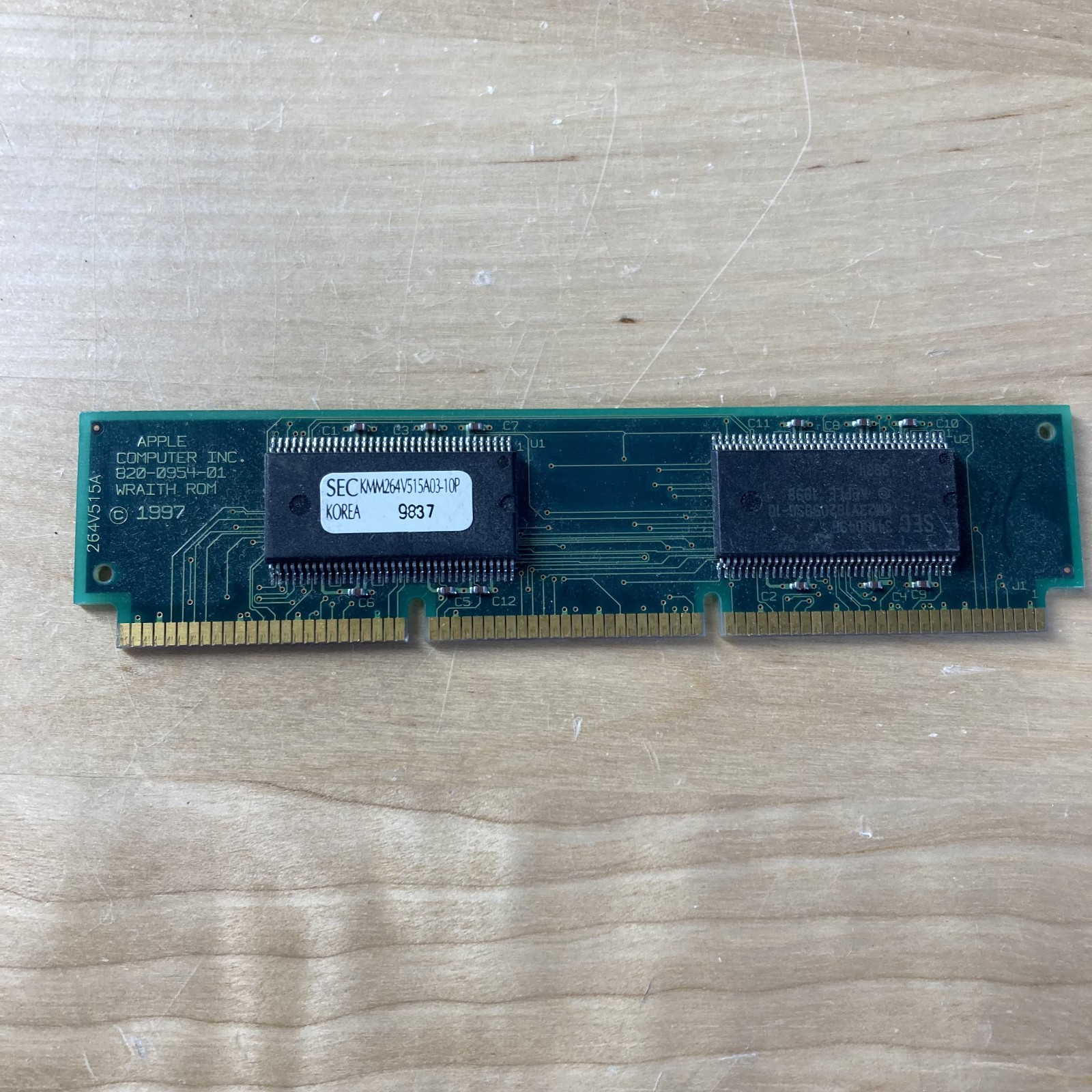 APPLE 820-0954-01 Power Mac PC G3 Wraith 512K 160 pin ROM Memory