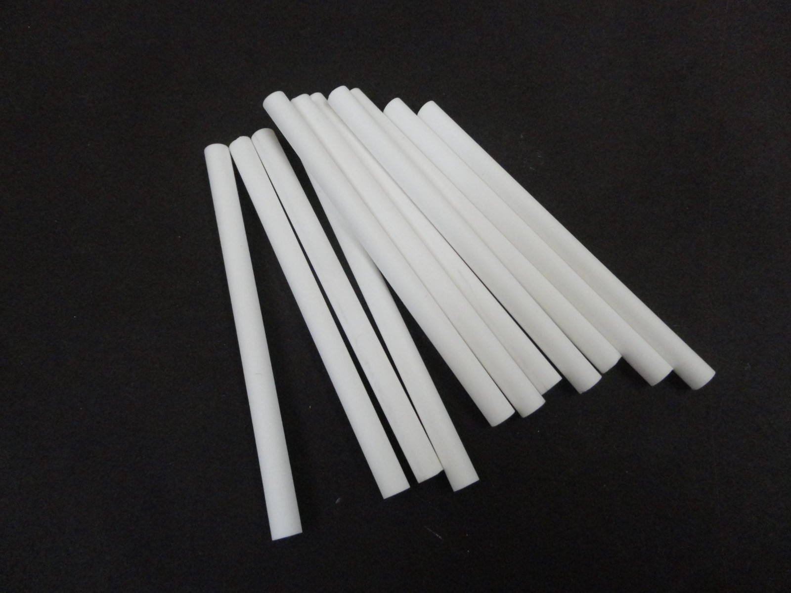 4.0" LONG x 0.265"OD x 0.125" ID HIGH PURITY ALUMINA CERAMIC TUBES  No.: 354