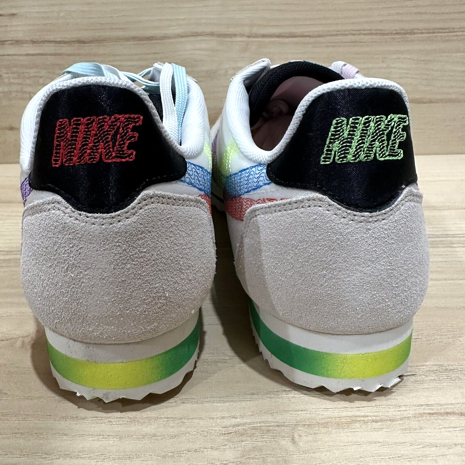 Nike Cortez BeTrue White Multicolor DR5491-100 Men's Shoes Size 10.5 11 11.5 13