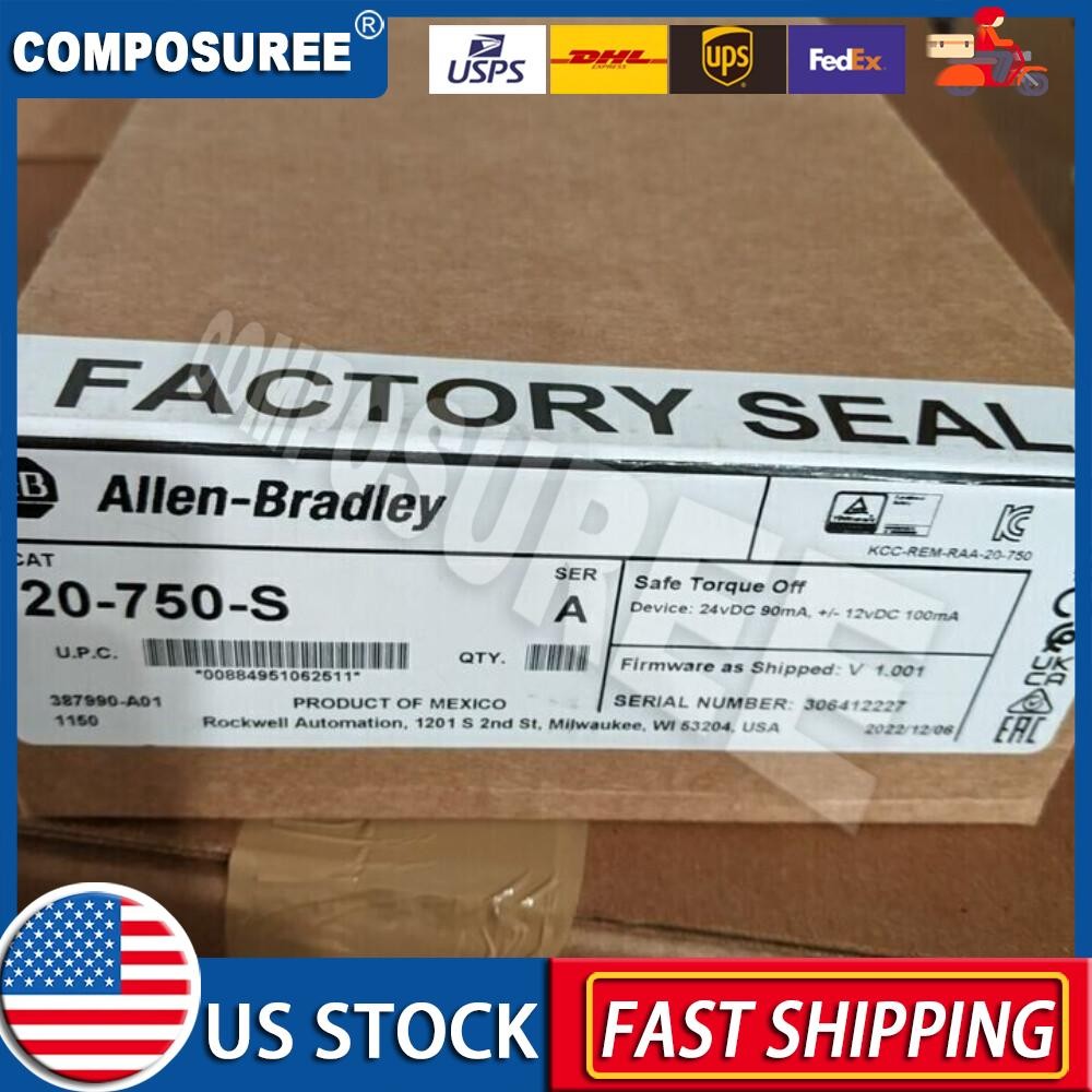 20-750-S PowerFlex 750 Safe Torque Off Option Module New Sealed US Free Tax