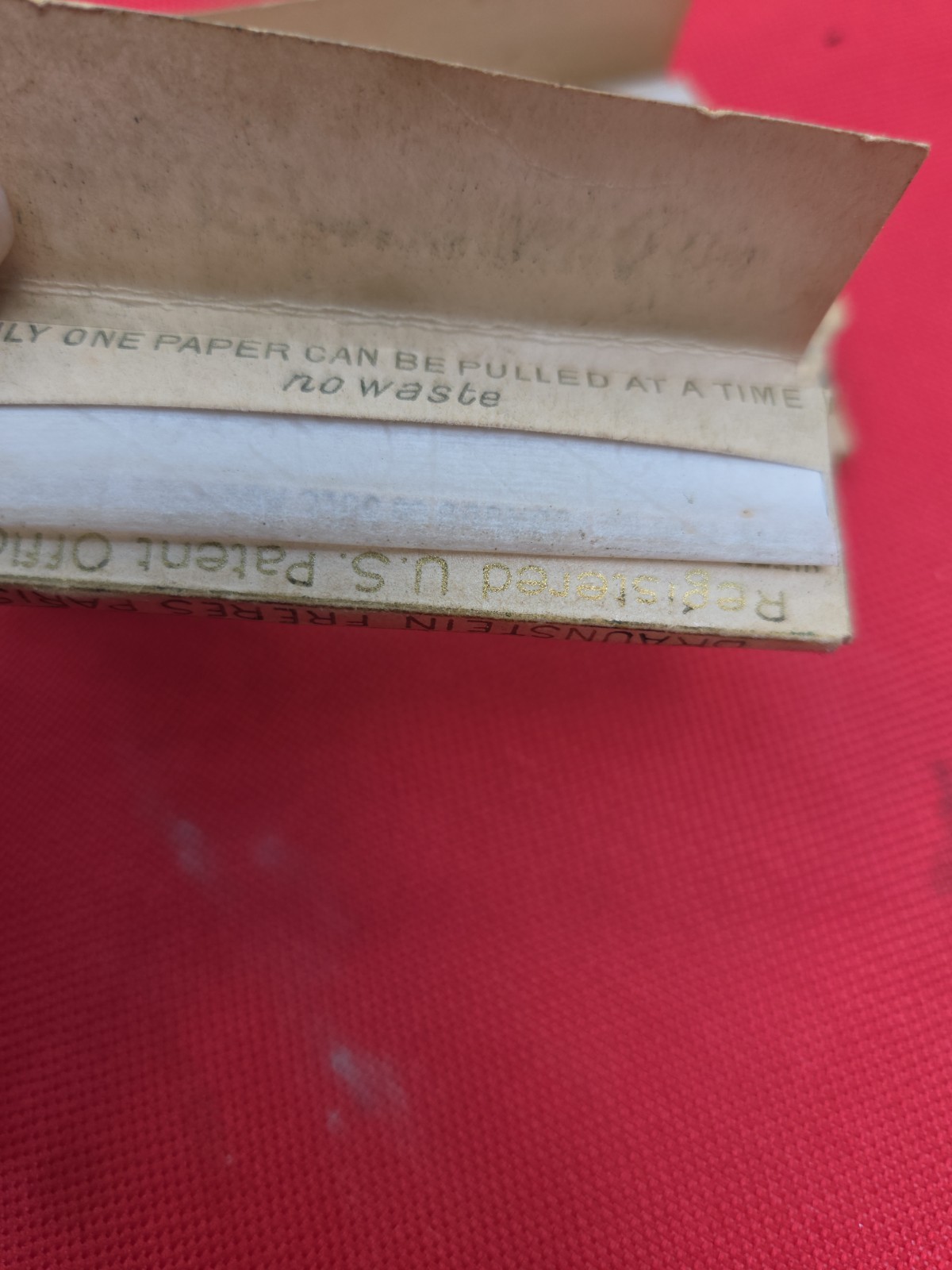 Vintage Original Zig Zag Cigarette Rolling Papers Unused NOS