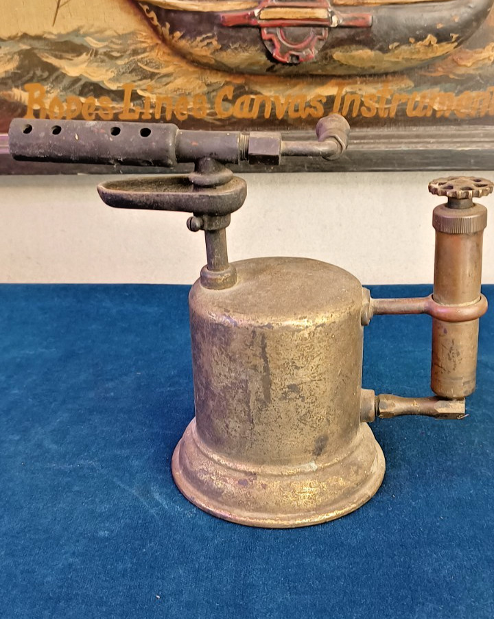 Antique Brass Otto Bernz Blow Torch