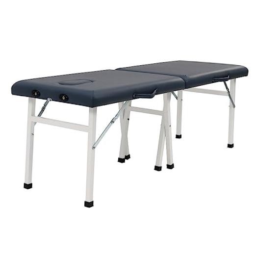 Master Massage 24" Harmon Economic Portable Massage Table, Royal Blue