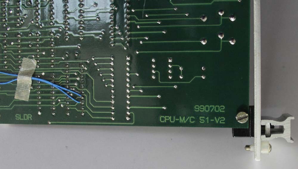 CPU-M/C 51-V2 990702 51CPU/2 CPU Card