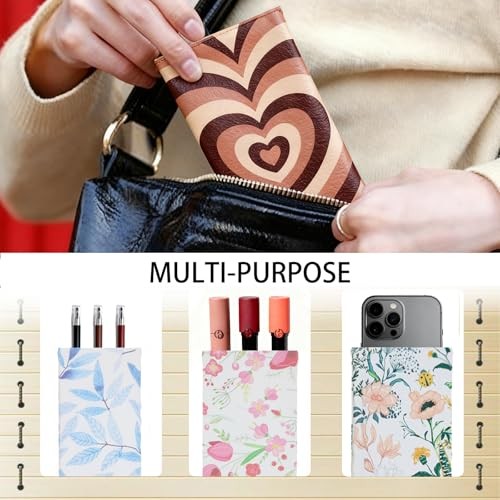 Pcs Glasses Case Set with Assorted Patterns, Portable Eyewear One Size 4 Small