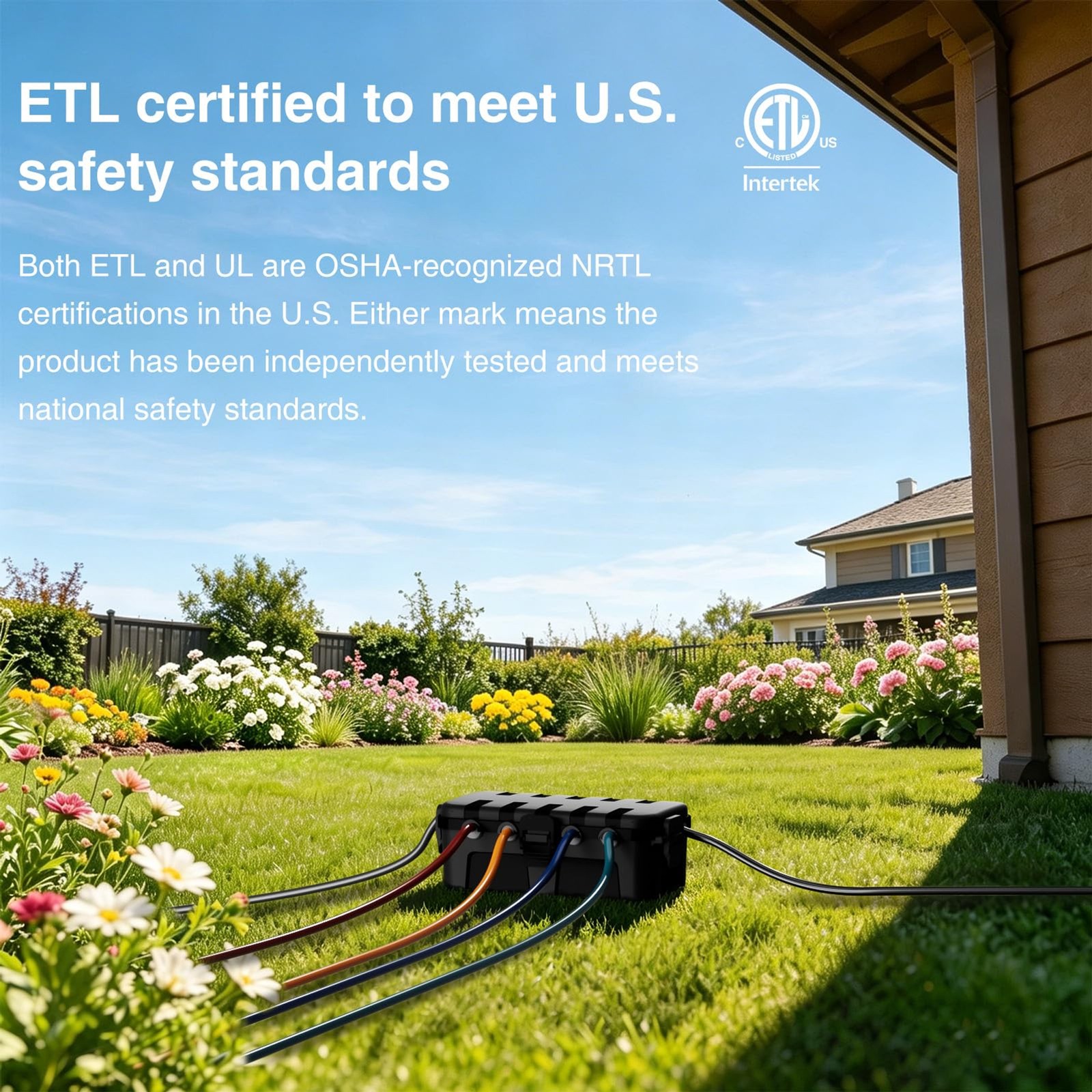 Electrical Box Etl Certified Ip54 Waterproof Black