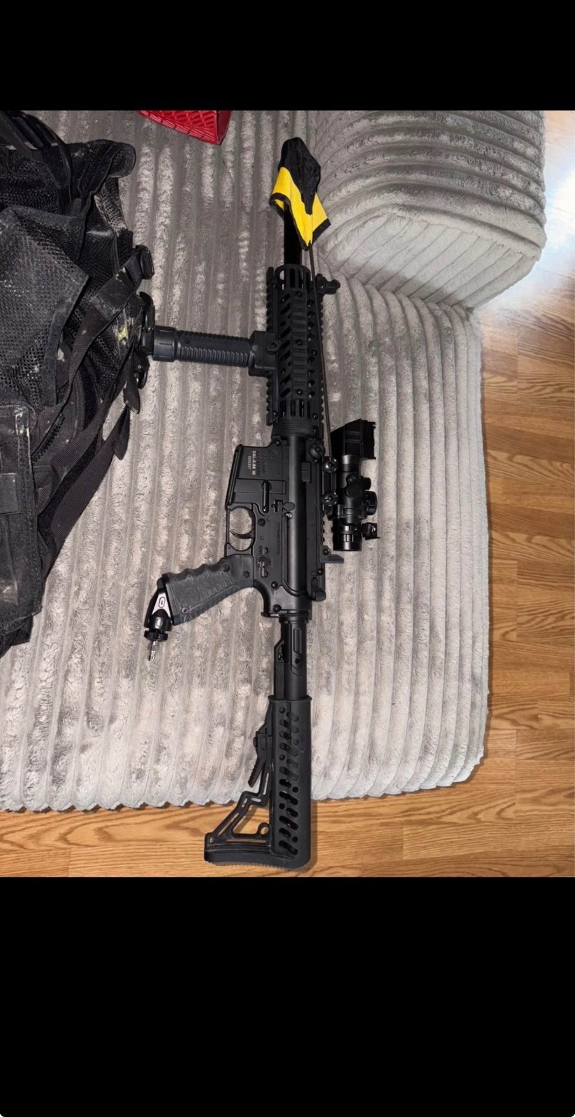 Tippmann TMC M4 Magfed Paintball Marker - Black