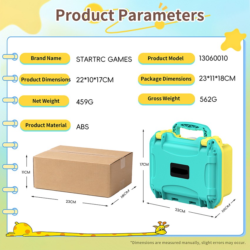 For Nex Playground Waterproof Box Hard-Shell Storage Case Storage Box