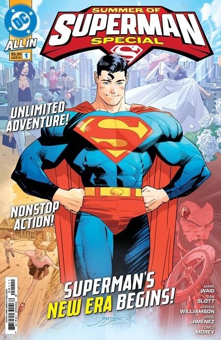 Summer Of Superman Special #1 (One Shot) CVR A Jorge Jimenez Cover Variant 4/16