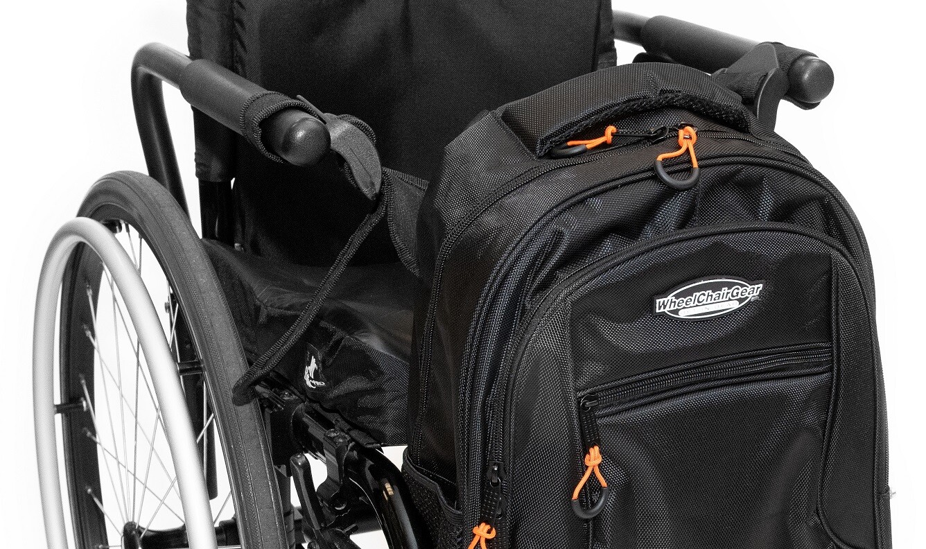 GET IN GEAR With Our Outlaw Wheelchair Backpack-Our Most Popular Wheelchair Bag