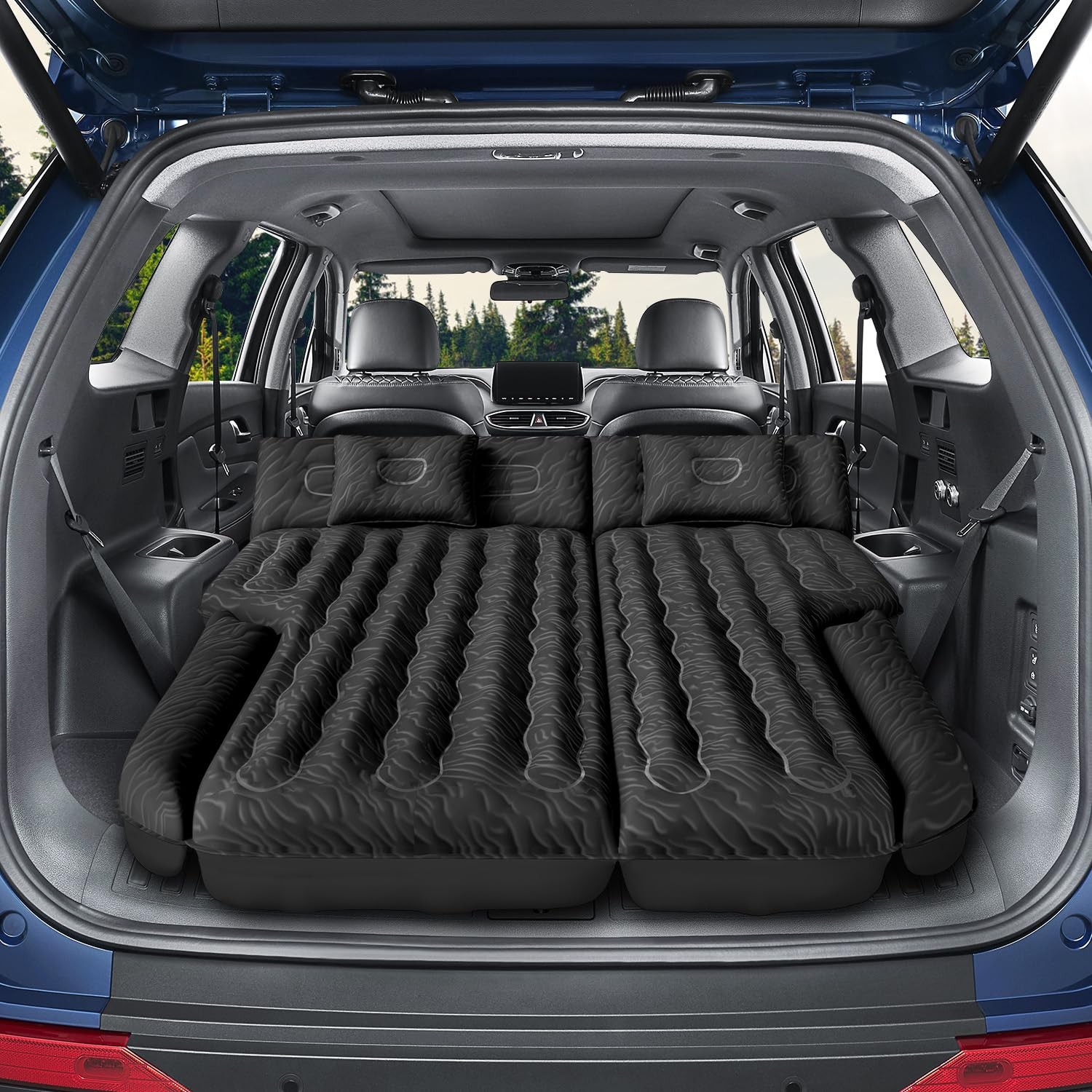 DikaSun Inflatable SUV Air Mattress Bed, Mattress, Suv-black