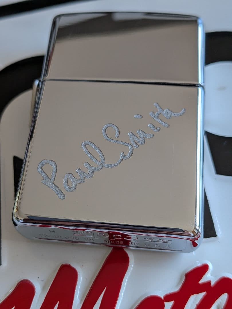 Zippo Item ZIPPO Zippo Paul Smith with Chain used
