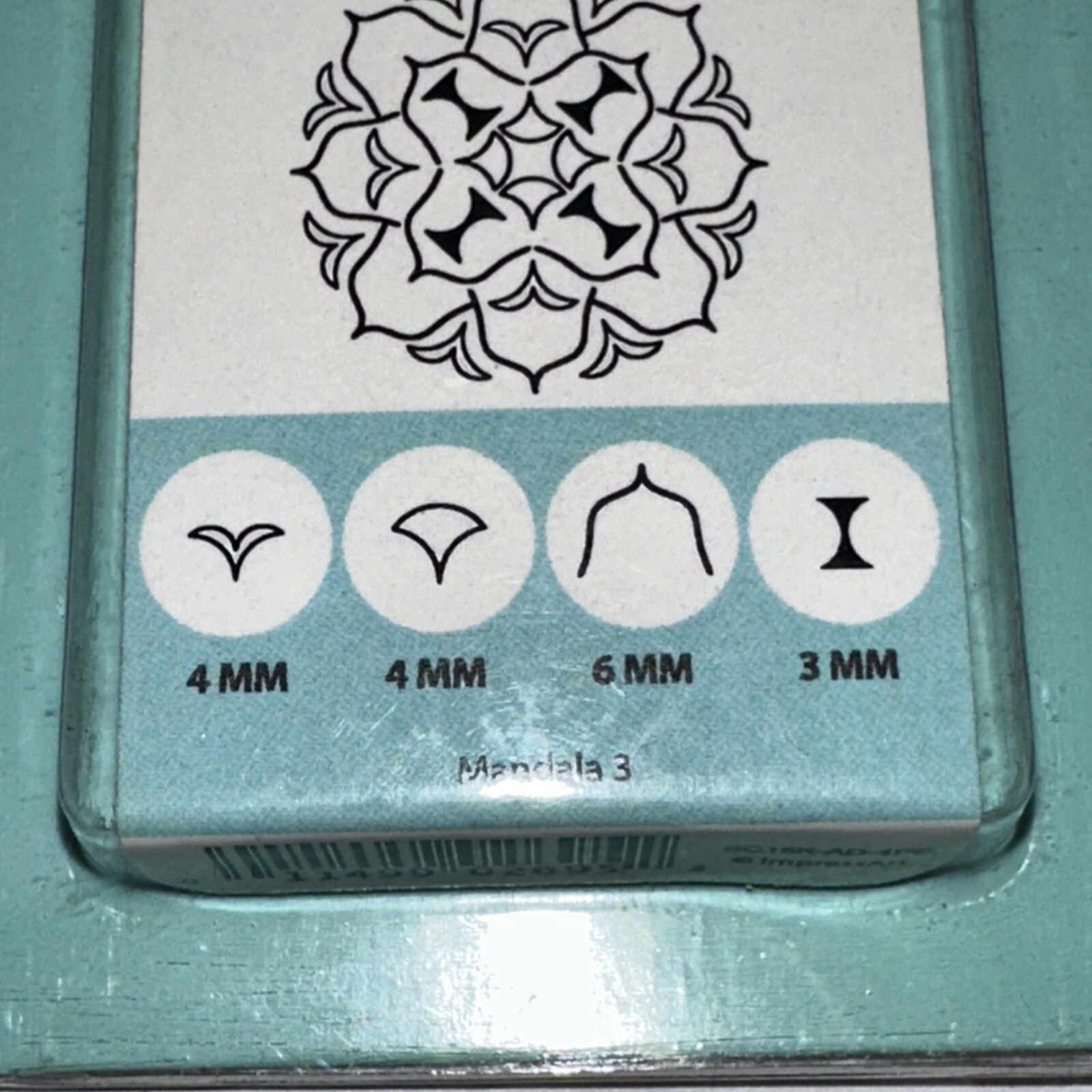 ImpressArt Mandala Series Stamp Pack, SC15K-AD-4PC