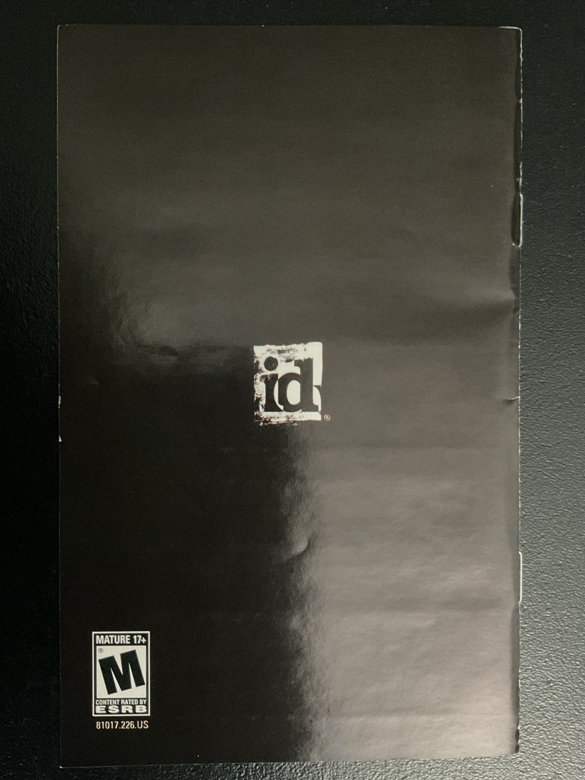 Quake 4 Microsoft Xbox 360 Instruction Manual Only