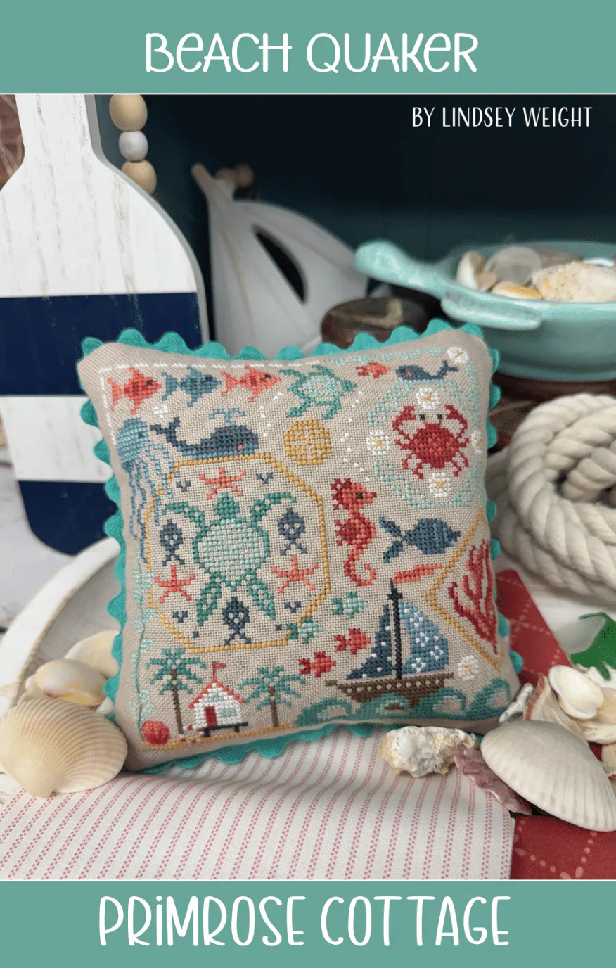 Primrose Cottage Stitches - Beach Quaker, PCS-205 Lindsey Weight