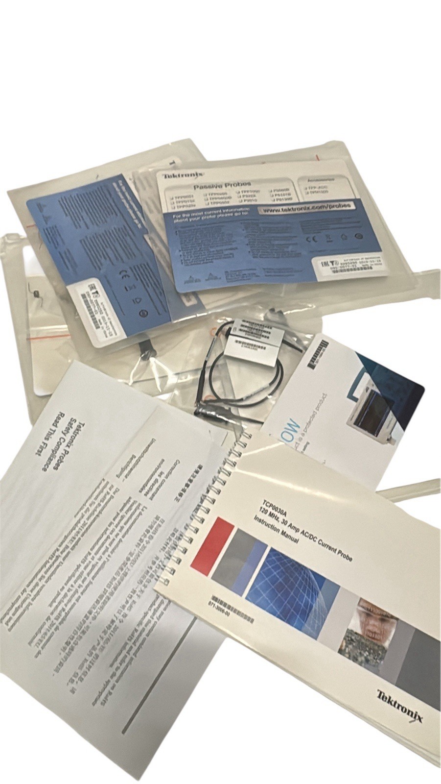 TEKTRONIX TCP0030A CURRENT PROBE WITH EXTR S