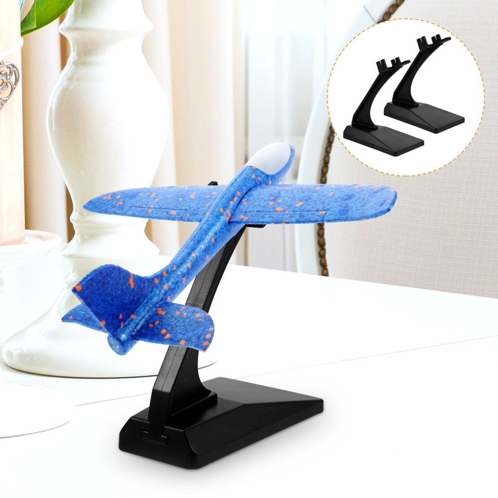 2 Pcs Display Stand for Model Aircraft Plane Support Base Bracket