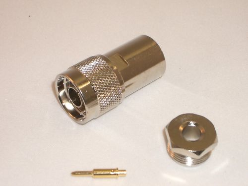 OPEK AT-7304B N MALE CLAMP-ON TYPE CONNECTOR FOR RG-59 & RG-8X MINI