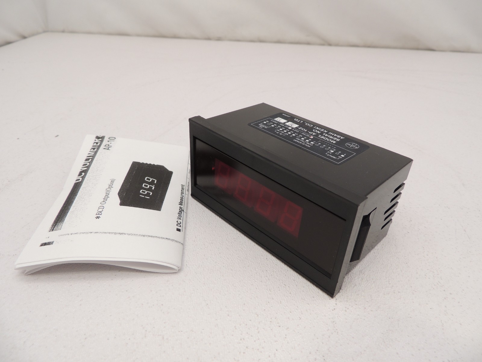 New Unused Surplus ASAHI KEIKI AP-102-22-11 Japan Digital DC Ammeter AC90-132V