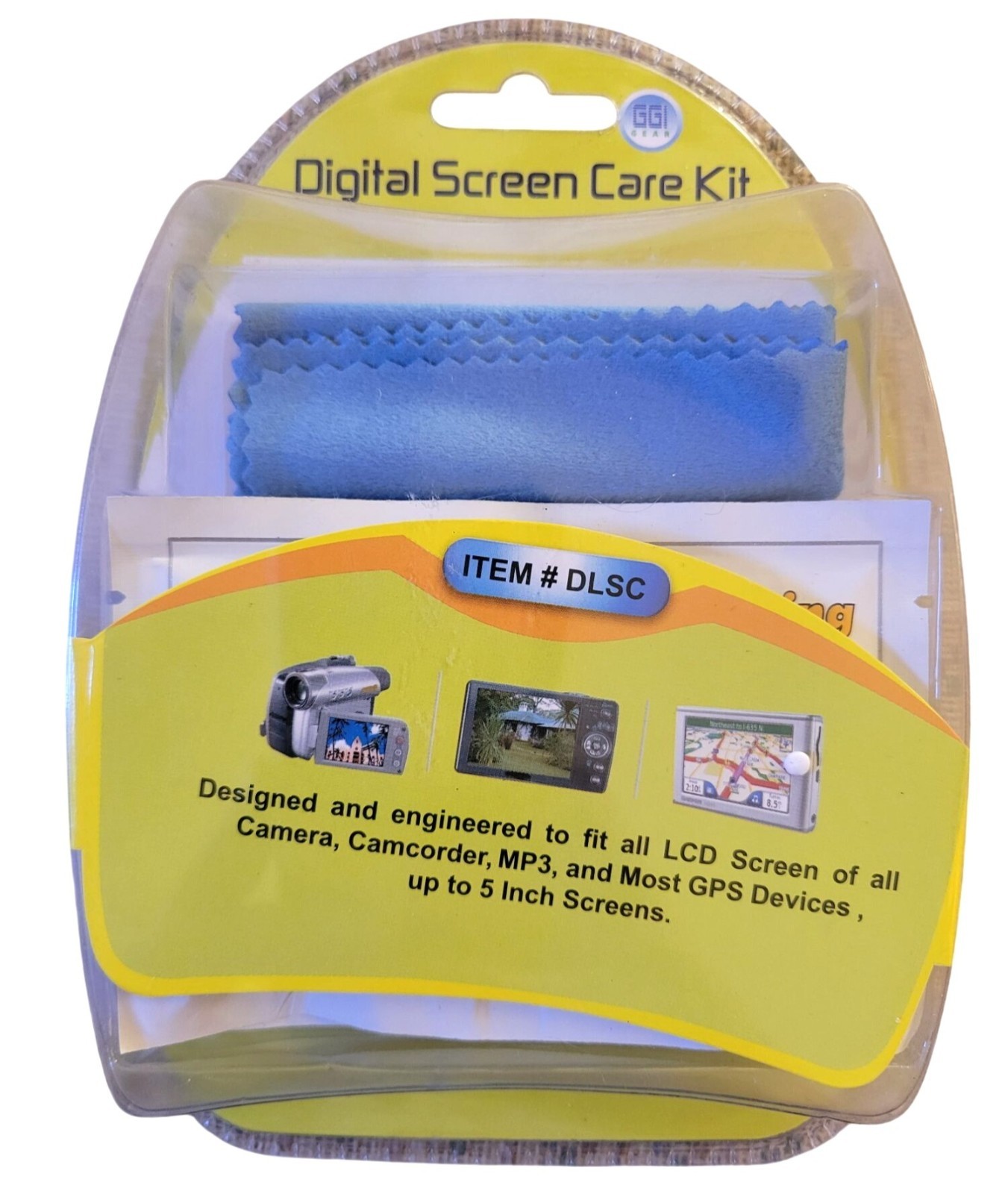 *NEW* Digital Screen Care Kit DLSC Cleaning Cloth & Screen Protectors