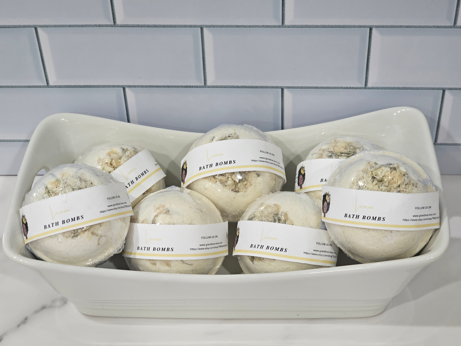 Lemon Bath Bombs