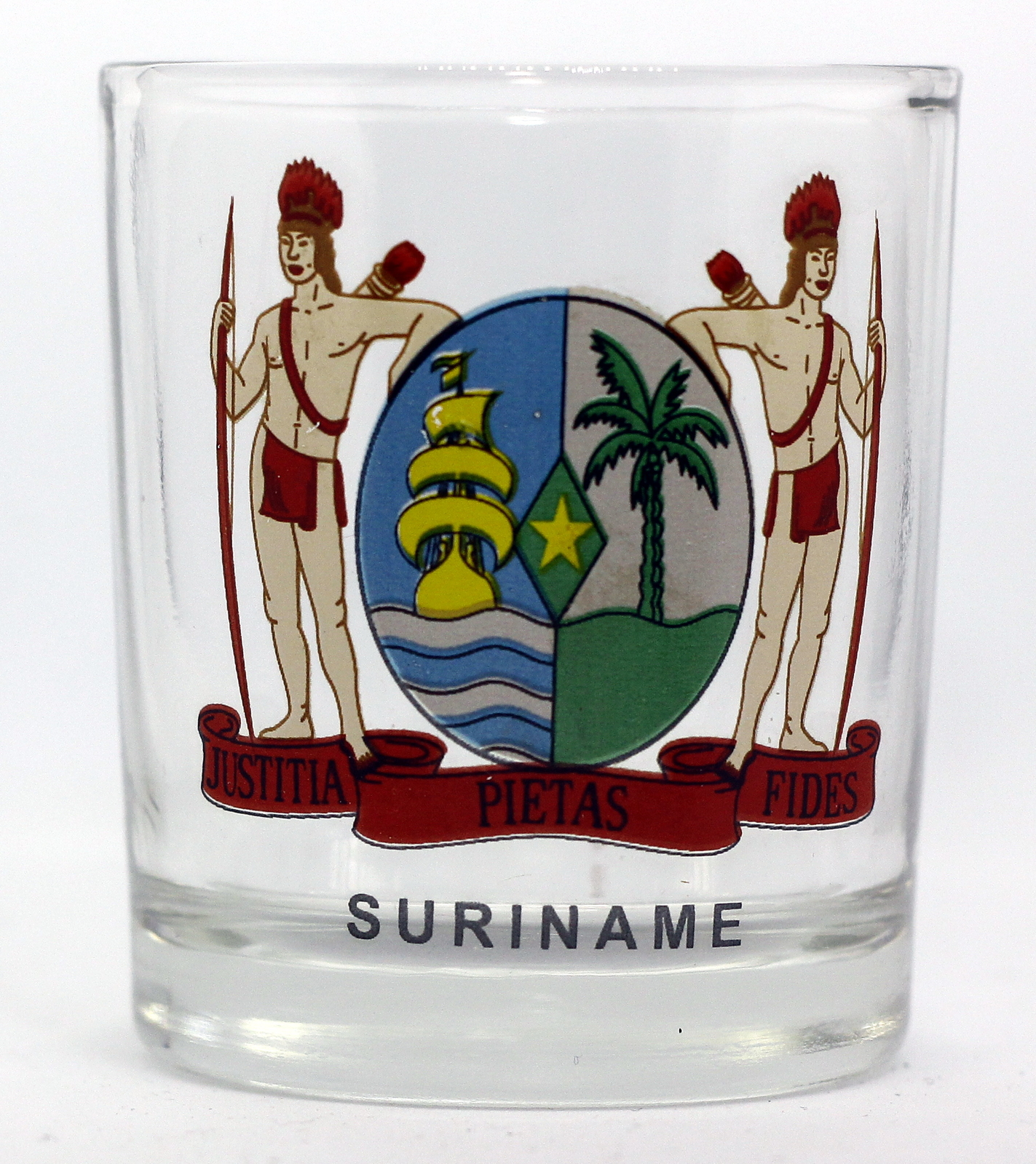SURINAME SHOT GLASS SHOTGLASS