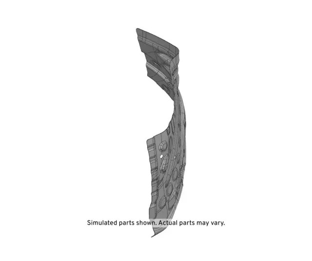 Genuine GM Driver Side Front Compartment Outer Side Rail Extension 84341904