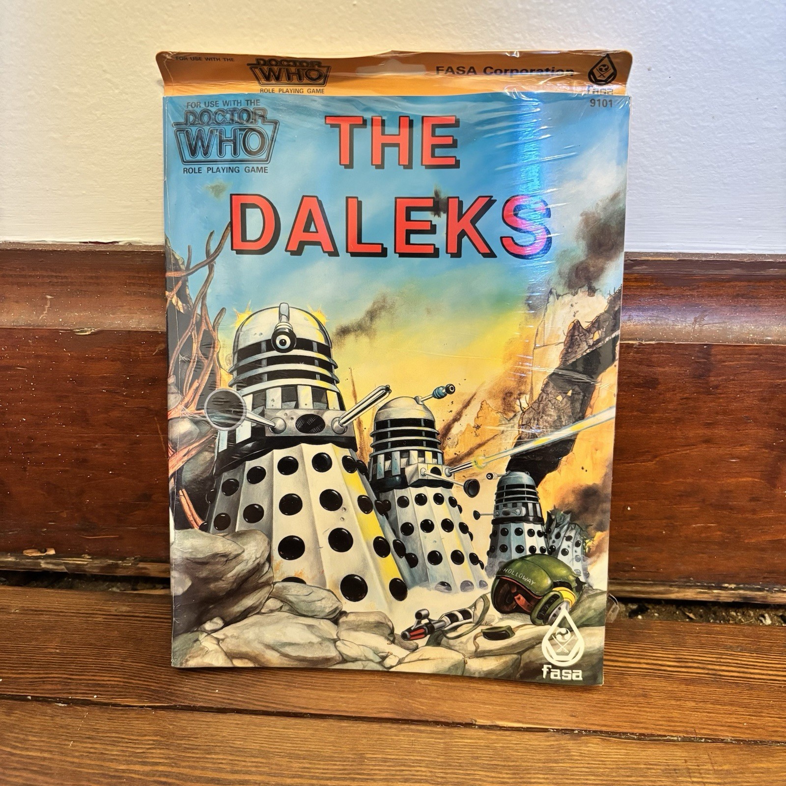 Vintage 1985 Fasa Doctor Who RPG The Daleks Module #9101 Sealed!