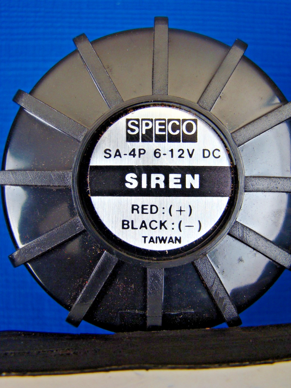 SPECO SA-4P 6-12V DC Siren