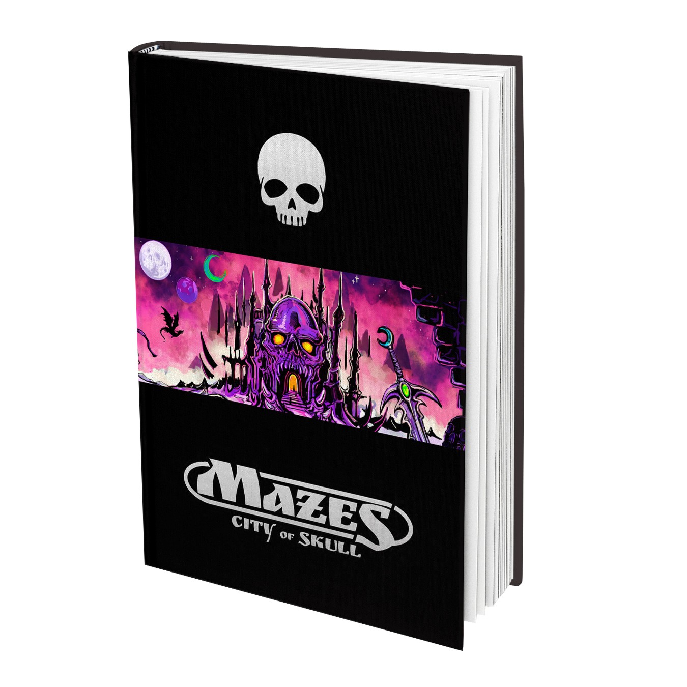 9LG1985 9th Level Games Mazes Fantasy Roleplaying City Of Skull Setting Book