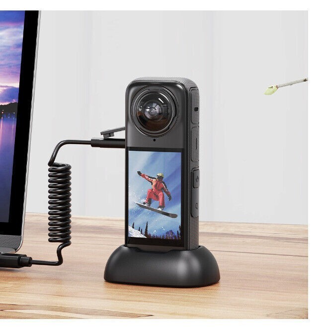 Sports Camera Car Fixed Support Base Black For Flymile Insta360 X4 Car Base