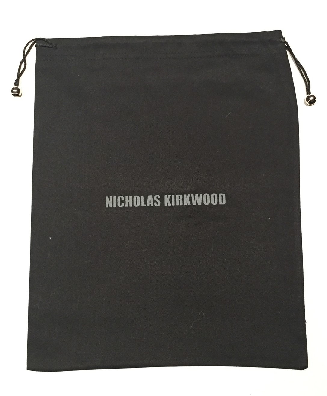 NICHOLAS KIRKWOOD Drawstring Logo Dust Bag - 10 1/4" X 13"