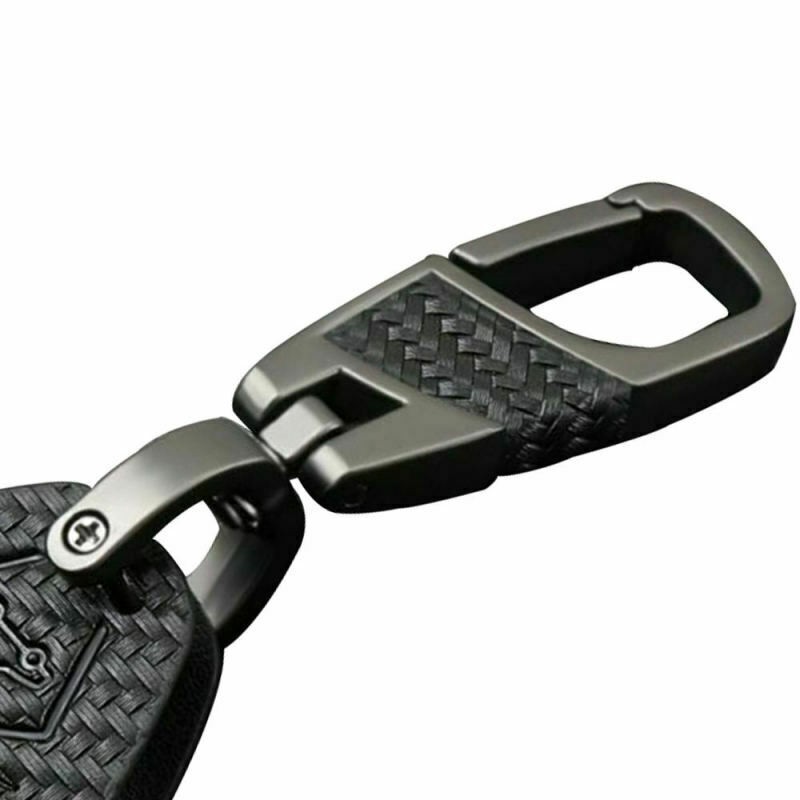 1pc Carbon Fiber Car Key Case For M3 E38 for e39 E46 E53 E60 E61 E83 E85 & E86