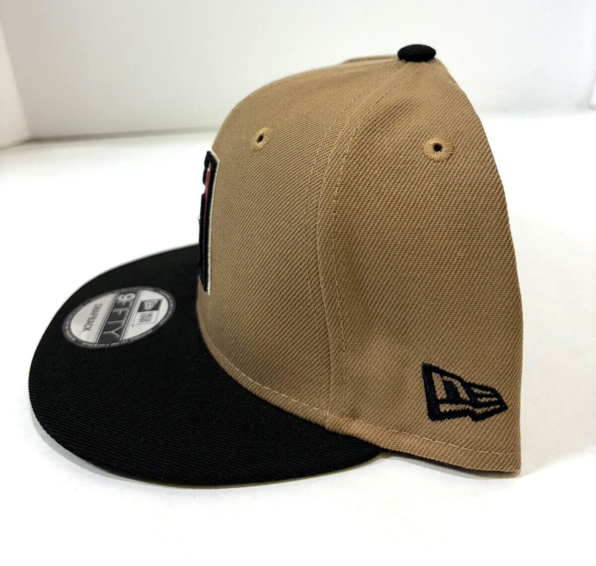 Arizona Diamondbacks MLB NE Snapback Hat~Khaki/Black