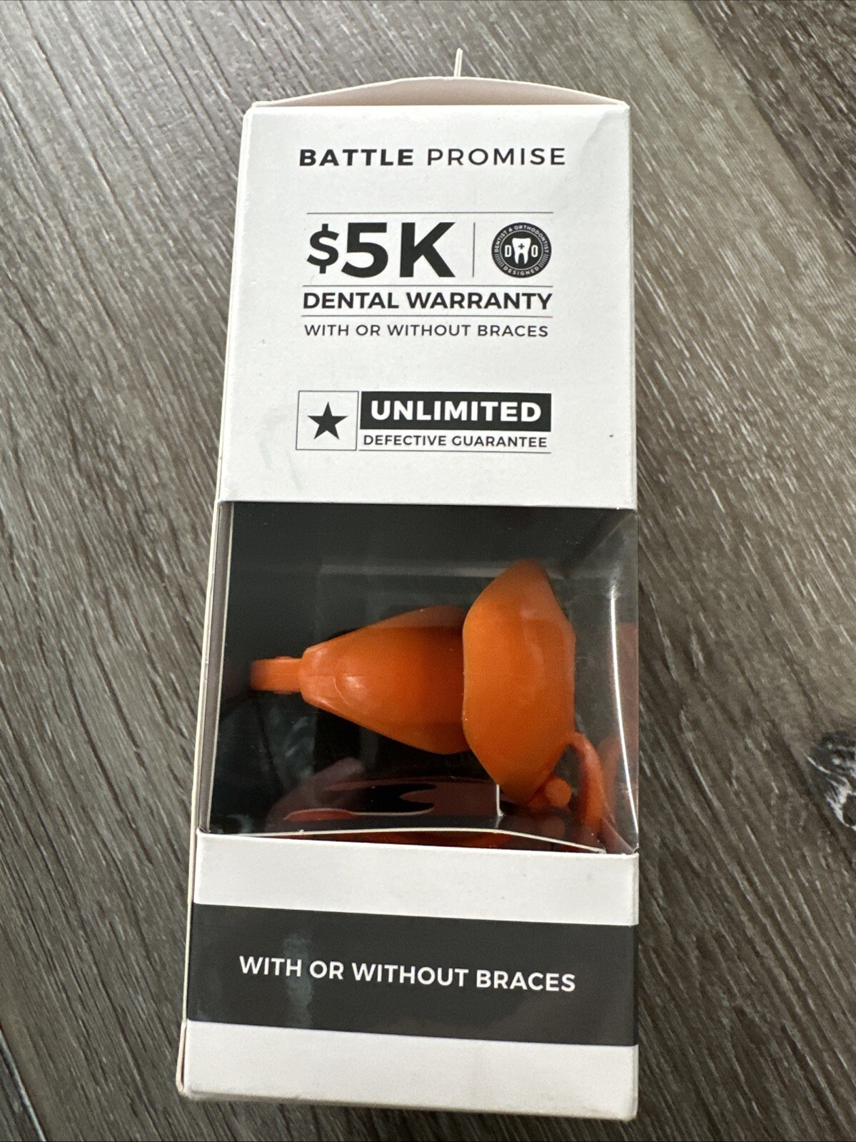 Battle Sports Oxygen Lip Protector Mouthguard with Strap